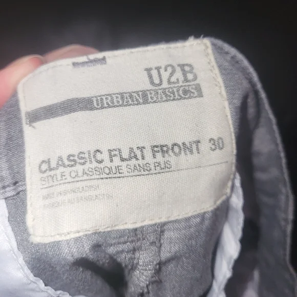 Grey Patterned Shorts - Picture 4 of 4